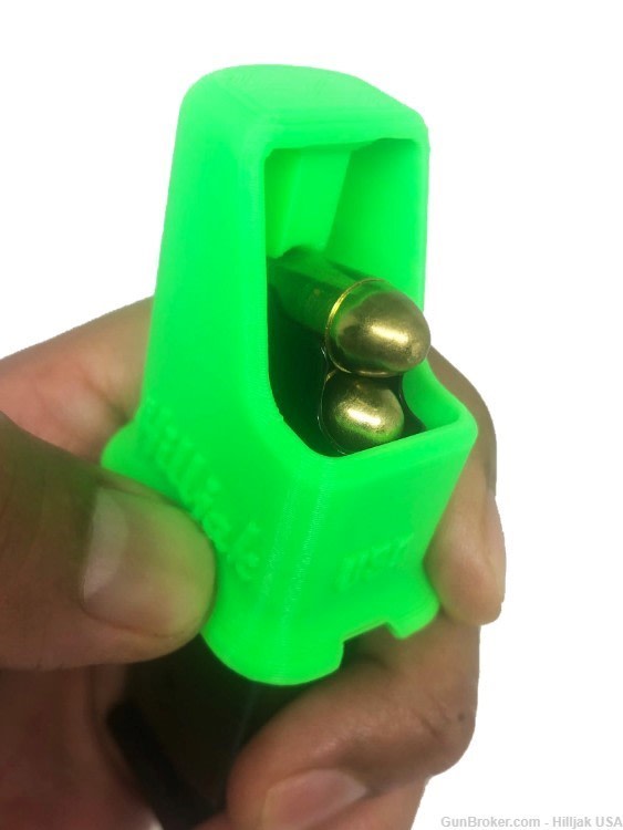S&W M&P Bodyguard 2.0 Magazine Speed Loader Quickie Loader QL380M NeonGreen-img-0