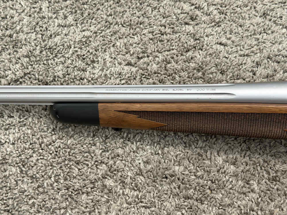 Remington 700 CDL SF 300 WSM stainless fluted sf engraved stock shooter-img-9