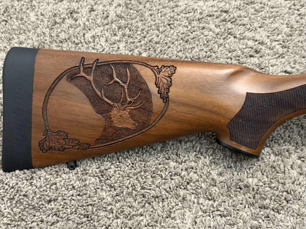 Remington 700 CDL SF 300 WSM stainless fluted sf engraved stock shooter-img-1