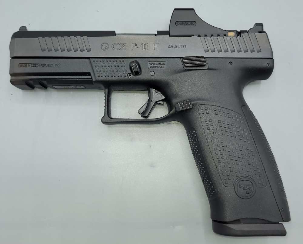 CZ P-10 F .45 ACP 4.5" Holosun CZP10 Optic 13+1-img-0