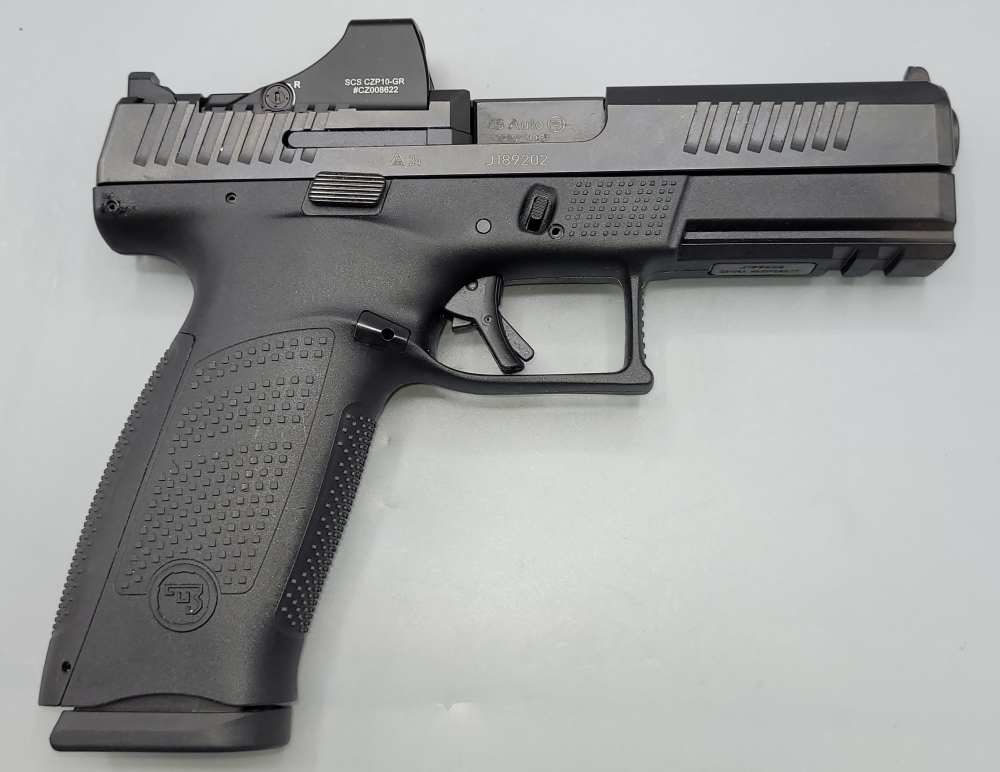 CZ P-10 F .45 ACP 4.5" Holosun CZP10 Optic 13+1-img-1