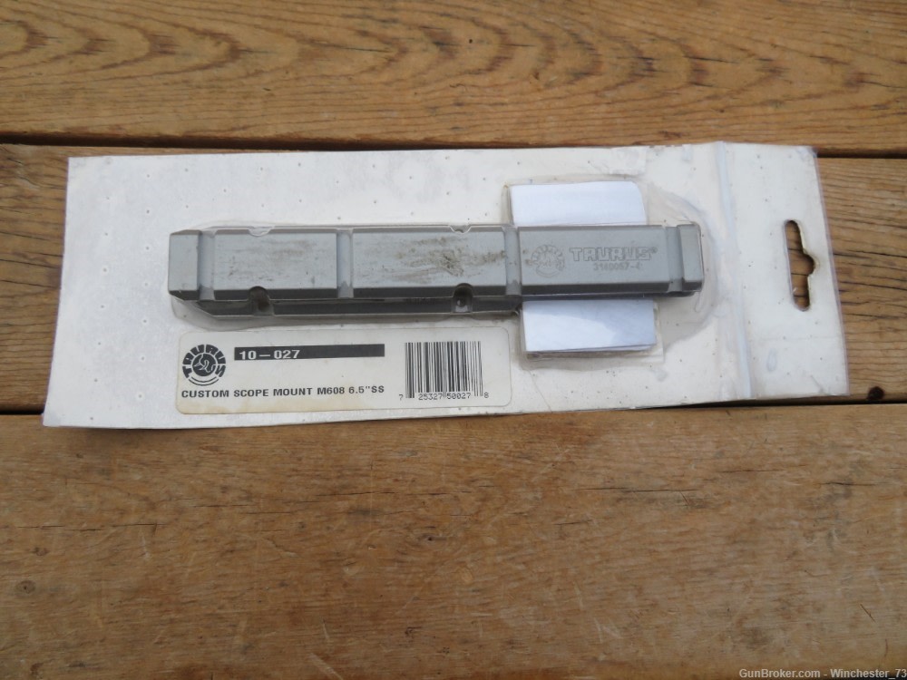 Taurus M608 608 357 SS 6.5in barrel scope mount part No 10-027-img-0