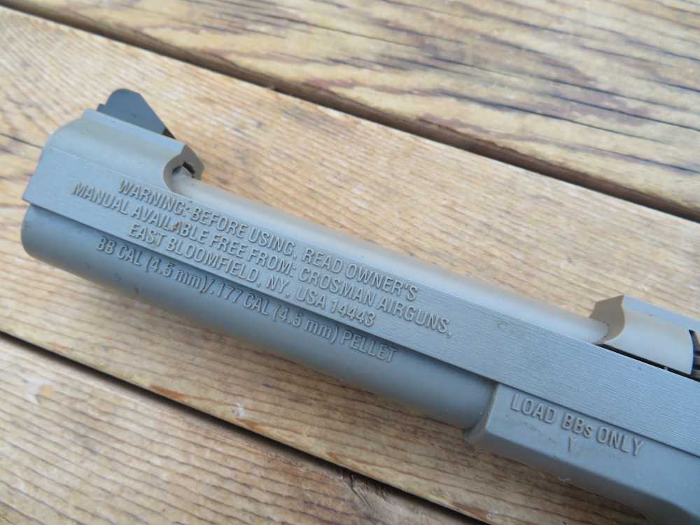Crosman Auto Air II .177 air BB pellet pistol -img-16