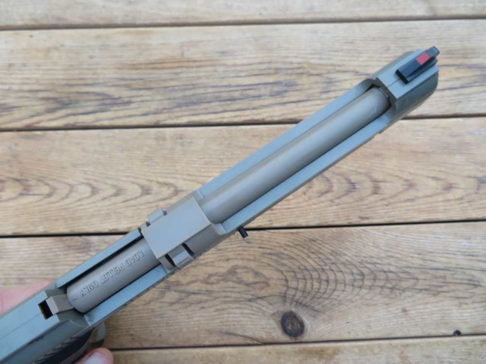 Crosman Auto Air II .177 air BB pellet pistol -img-11
