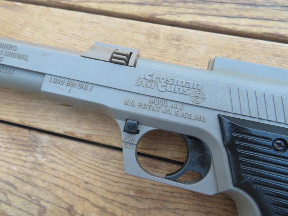 Crosman Auto Air II .177 air BB pellet pistol -img-15