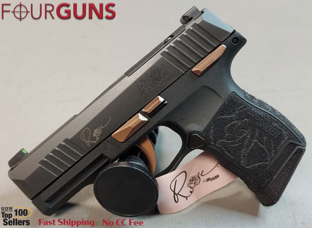 Sig Sauer P365 Rose Semi-Auto Pistol 380 ACP 3.1" Barrel 10 Rounds-img-0