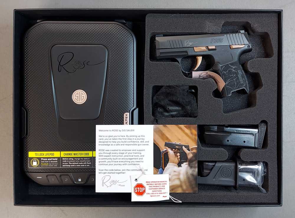 Sig Sauer P365 Rose Semi-Auto Pistol 380 ACP 3.1" Barrel 10 Rounds-img-5