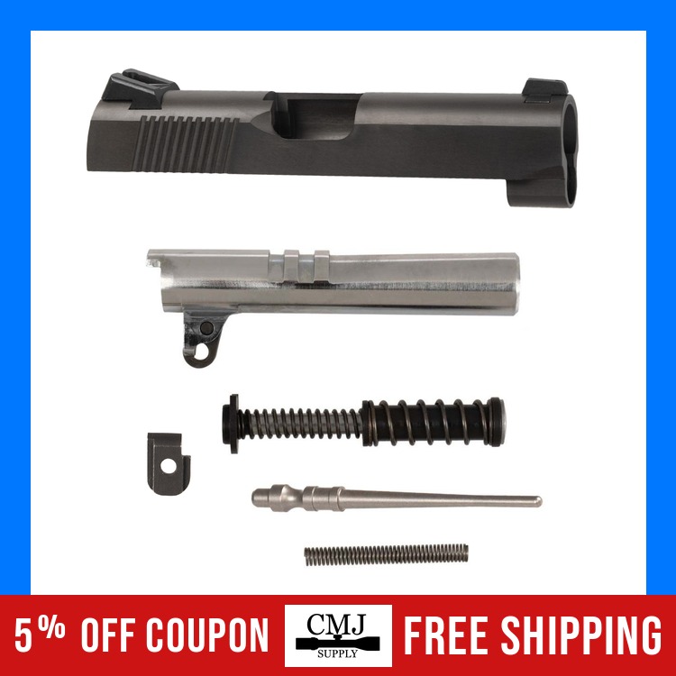 1911 .45 ACP 4" Parkerized Conversion Kit w/ Novak Sights, No Extractor-img-1