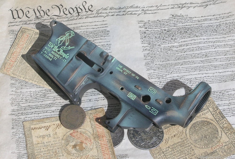 Musket-15 We The People AR-15 Lower M4 Pocket RDIAS FREE Ship!-img-0
