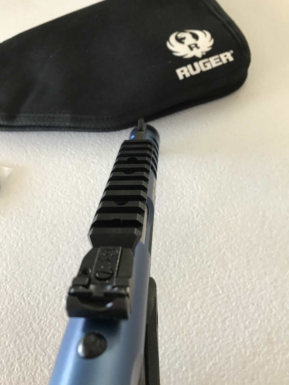 RUGER 22/45 22LR BLUE USED!-img-2
