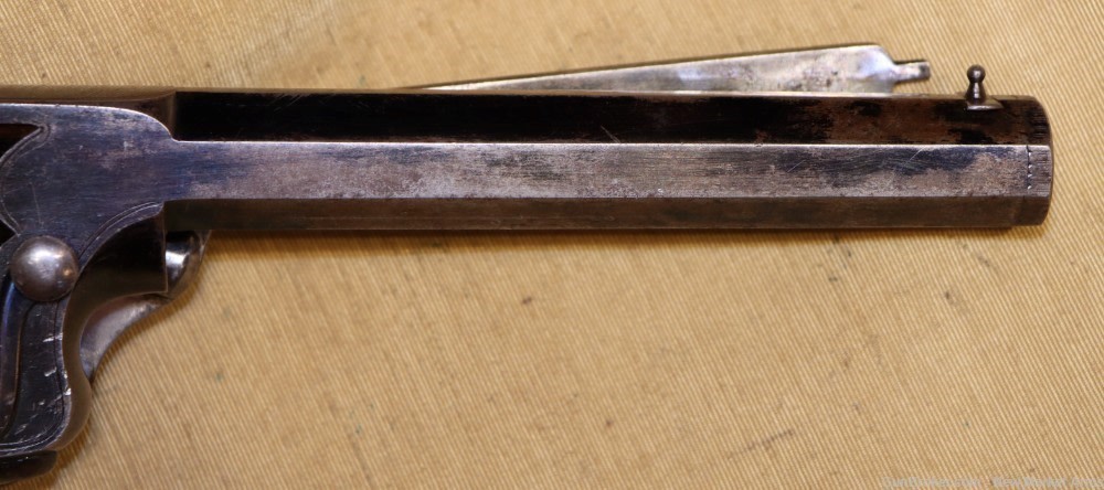 Rare Civil War Cased Tranter Revolver 54 Bore in Confederate Range-img-28
