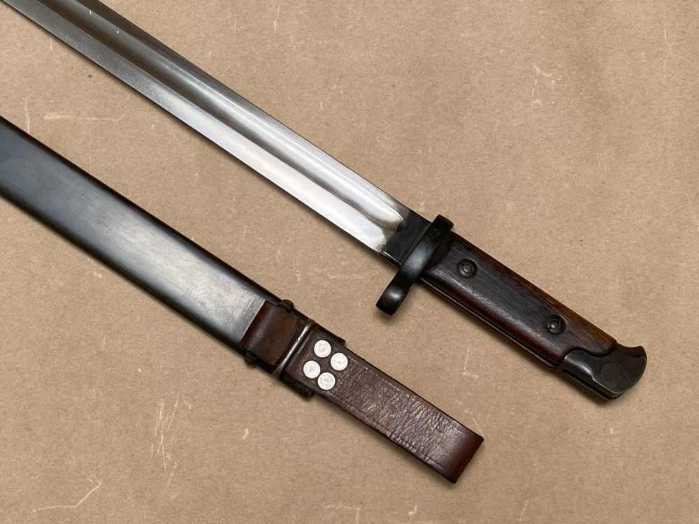 Scarce WWII SVT-38 Bayonet and Scabbard - Soviet WW2 SVT38 Tokarev SVT-40-img-10