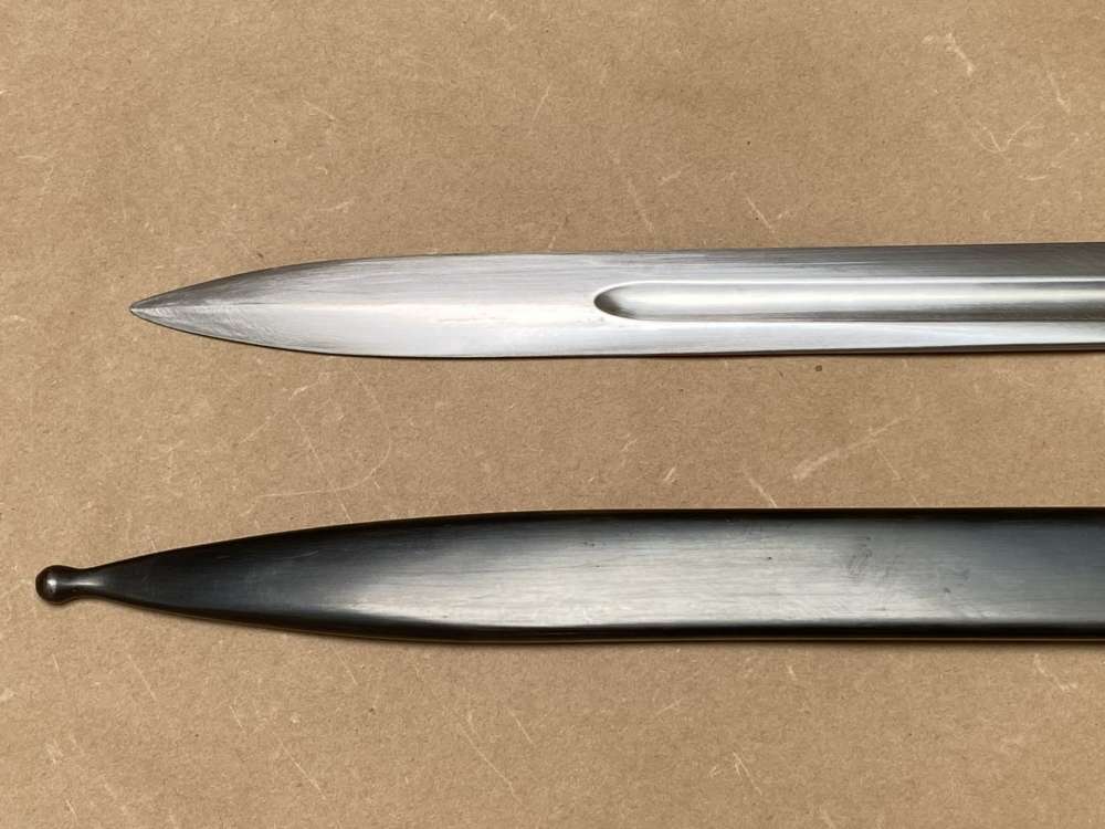 Scarce WWII SVT-38 Bayonet and Scabbard - Soviet WW2 SVT38 Tokarev SVT-40-img-5