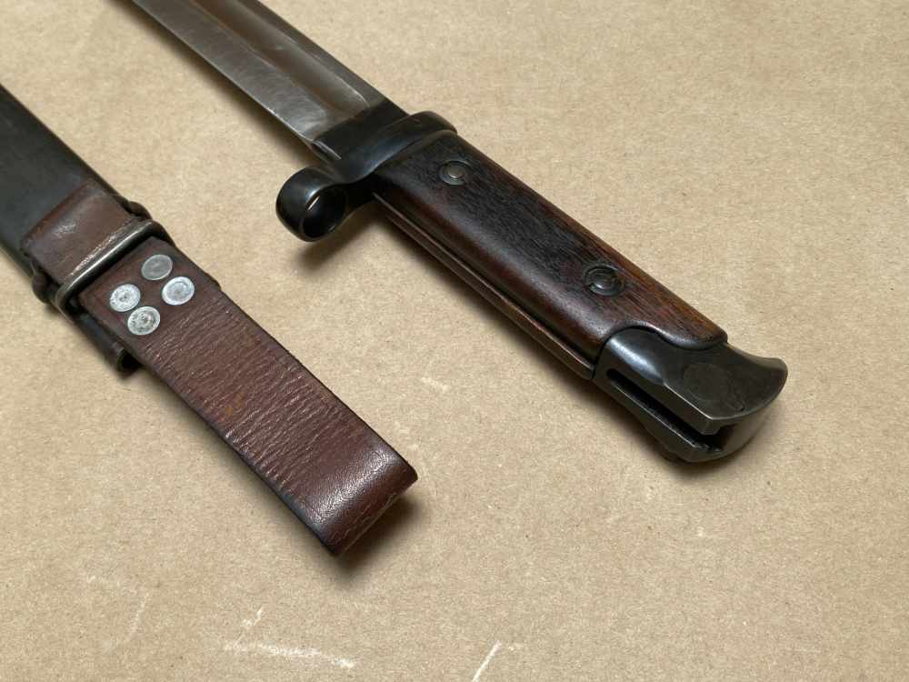 Scarce WWII SVT-38 Bayonet and Scabbard - Soviet WW2 SVT38 Tokarev SVT-40-img-24
