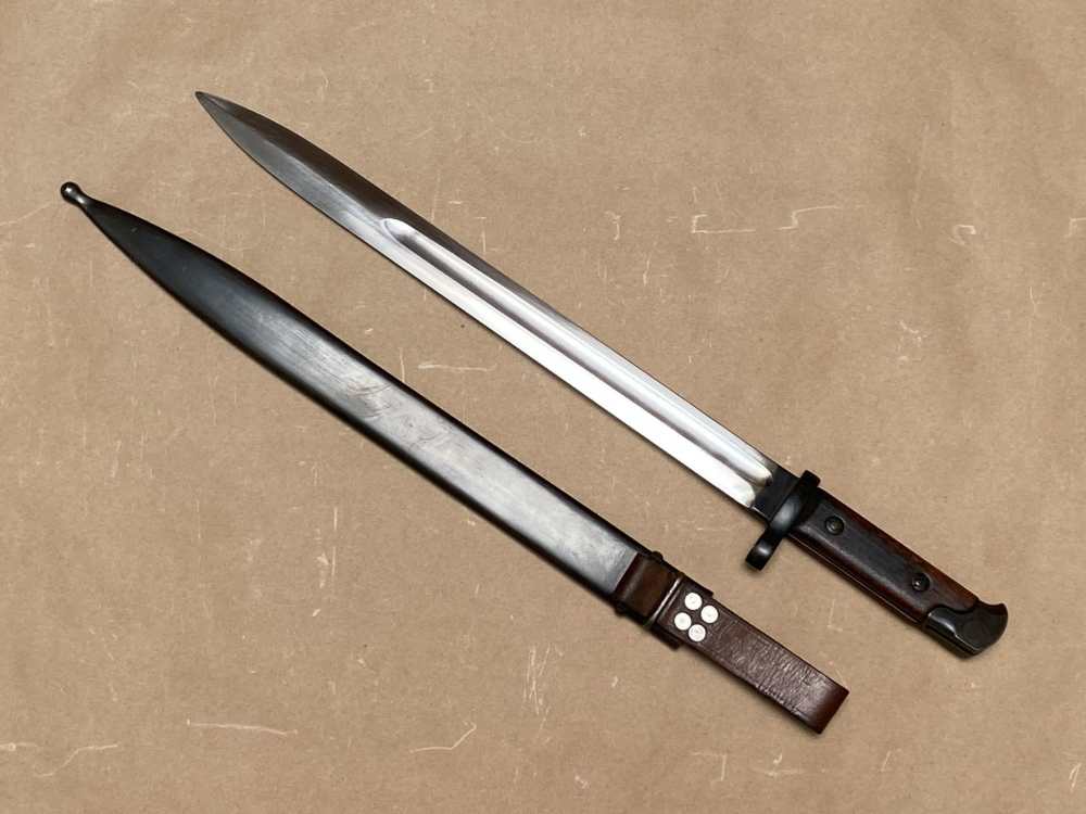 Scarce WWII SVT-38 Bayonet and Scabbard - Soviet WW2 SVT38 Tokarev SVT-40-img-9
