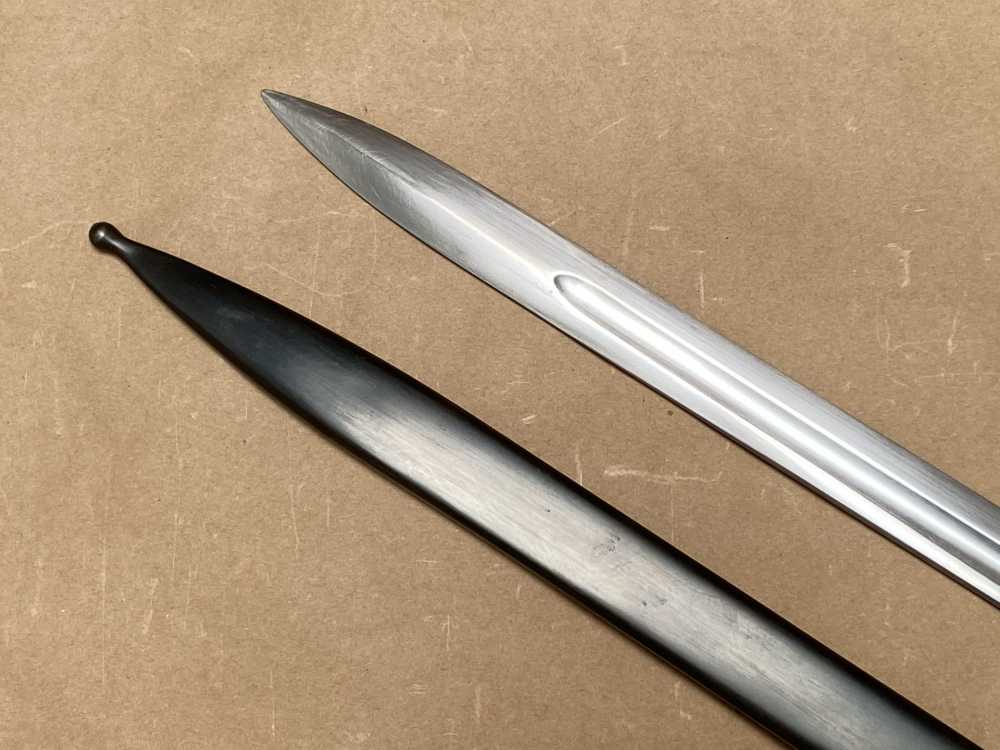Scarce WWII SVT-38 Bayonet and Scabbard - Soviet WW2 SVT38 Tokarev SVT-40-img-3