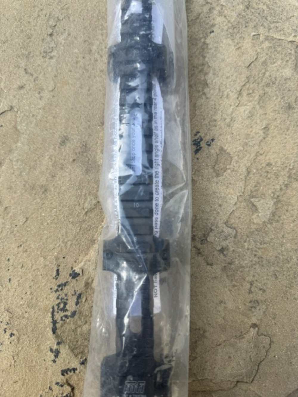 MFI INDUSTRIES 14" LONG EXTENDED PICATINNY RAIL WITH SLOTS TO EXPOSE SN'S -img-3