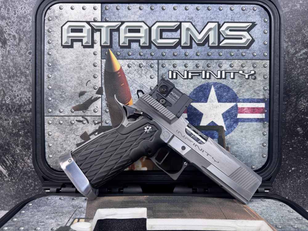 Infinity Firearms Atacms 4.5'' W/ Aimpoint Acro 3.25 MOA Like New In Box-img-1