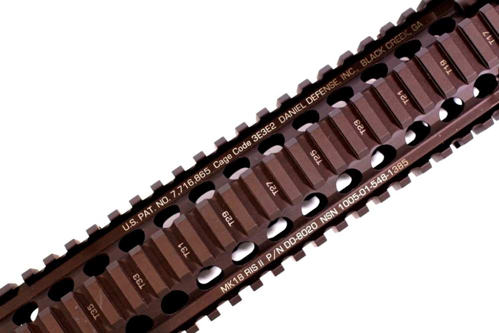 Daniel Defense Mk18 Rail Interface System RIS II FDE DD-8020 M4 AR15 M4A1-img-7