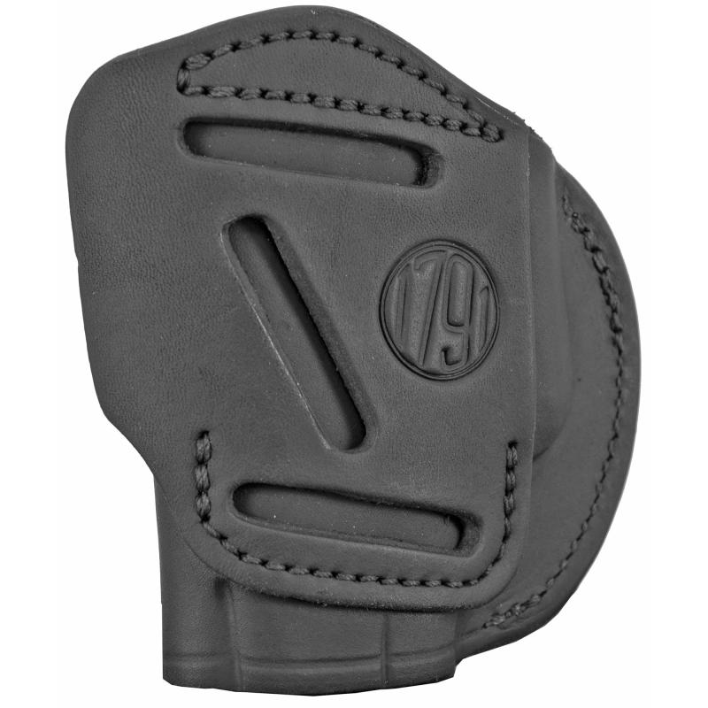 1791 Gunleather 2-Way IWB Holster, Size 1, Right Hand, Stealth Black-img-0