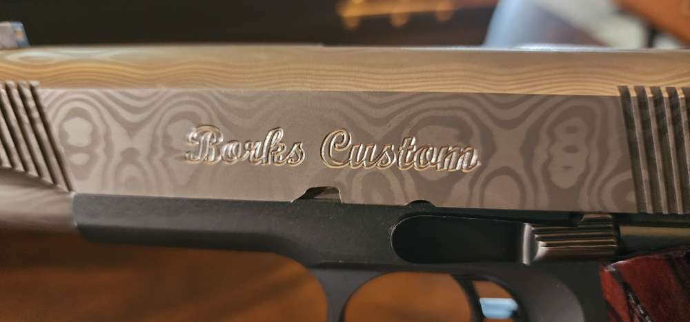 BORKS CUSTOM DAMASCUS 1911 38 SUPER-img-12