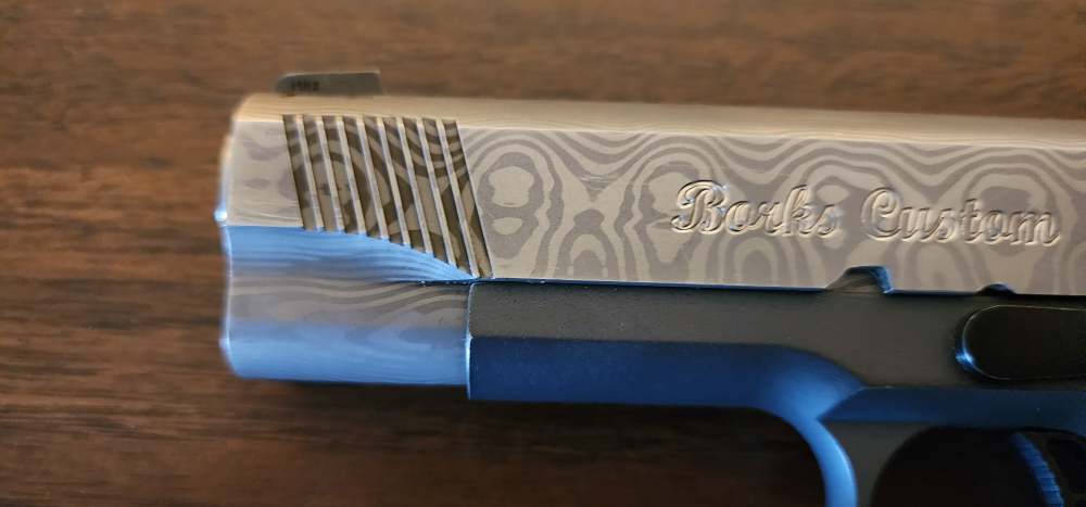 BORKS CUSTOM DAMASCUS 1911 38 SUPER-img-8
