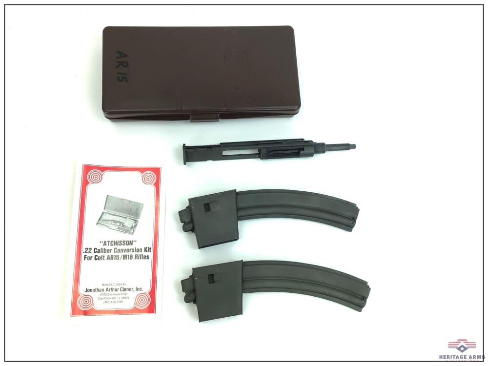 Vintage Atchisson .22 Caliber Conversion Kit Colt AR-15 and M16 Rifles-img-0