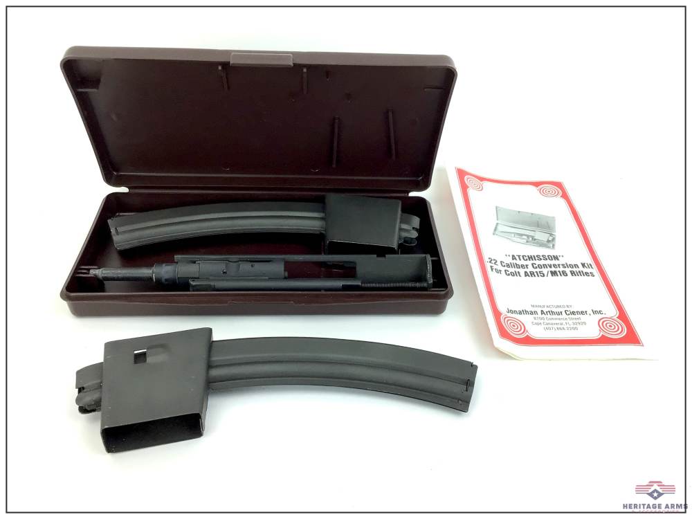 Vintage Atchisson .22 Caliber Conversion Kit Colt AR-15 and M16 Rifles-img-2