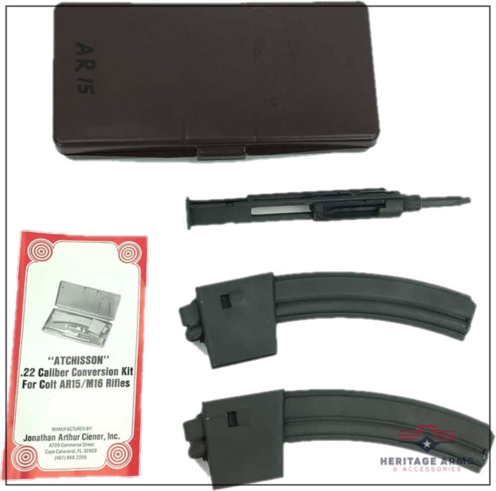 Vintage Atchisson .22 Caliber Conversion Kit Colt AR-15 and M16 Rifles-img-1