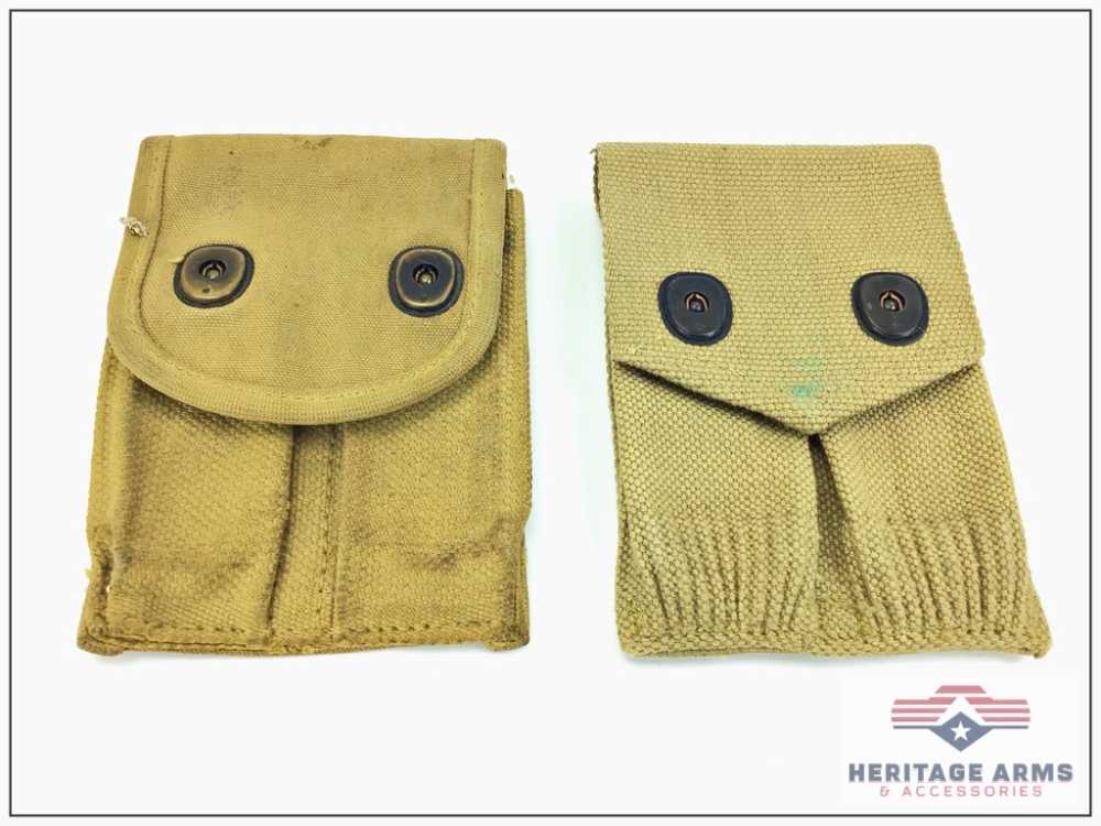 WWI Web Gear Ammo Belts 1911 Magazine Pouch -img-27