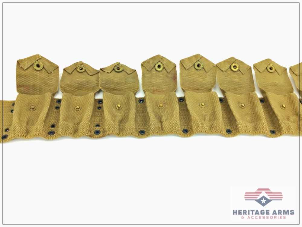 WWI Web Gear Ammo Belts 1911 Magazine Pouch -img-12