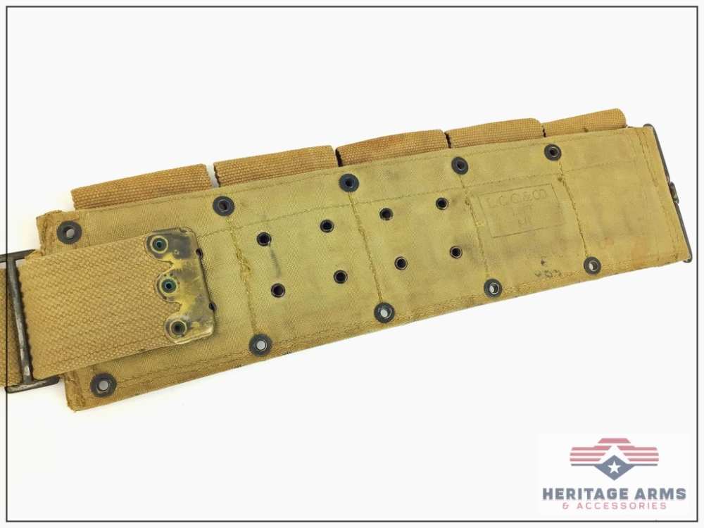 WWI Web Gear Ammo Belts 1911 Magazine Pouch -img-19