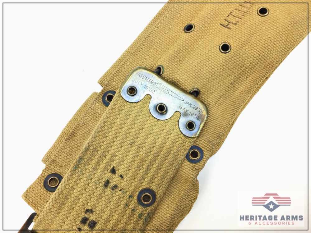 WWI Web Gear Ammo Belts 1911 Magazine Pouch -img-10