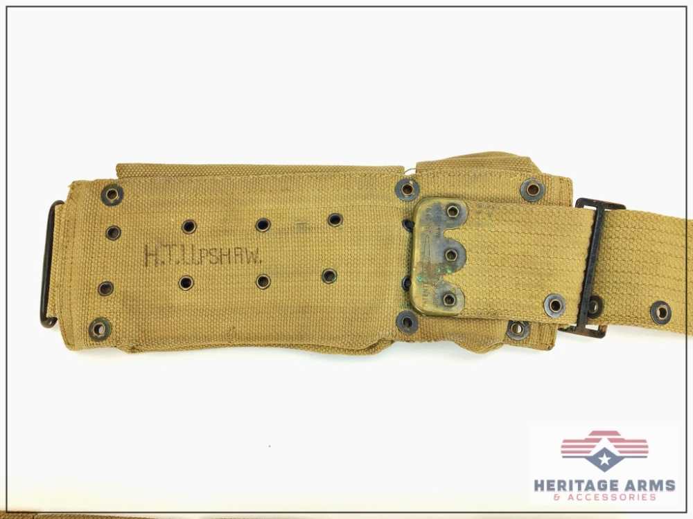 WWI Web Gear Ammo Belts 1911 Magazine Pouch -img-23