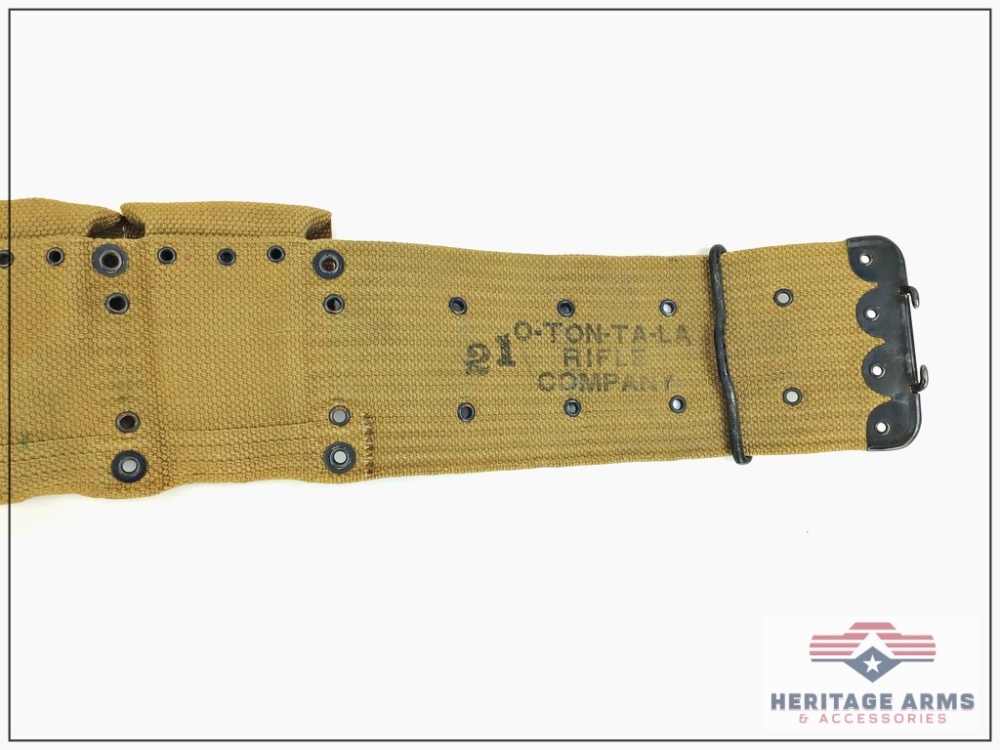 WWI Web Gear Ammo Belts 1911 Magazine Pouch -img-6