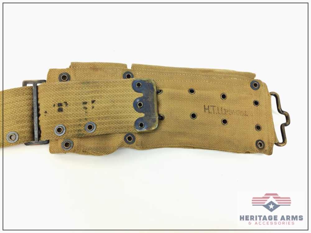 WWI Web Gear Ammo Belts 1911 Magazine Pouch -img-4