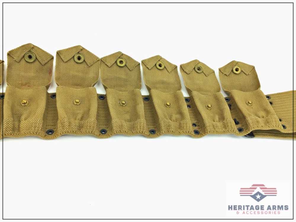 WWI Web Gear Ammo Belts 1911 Magazine Pouch -img-17