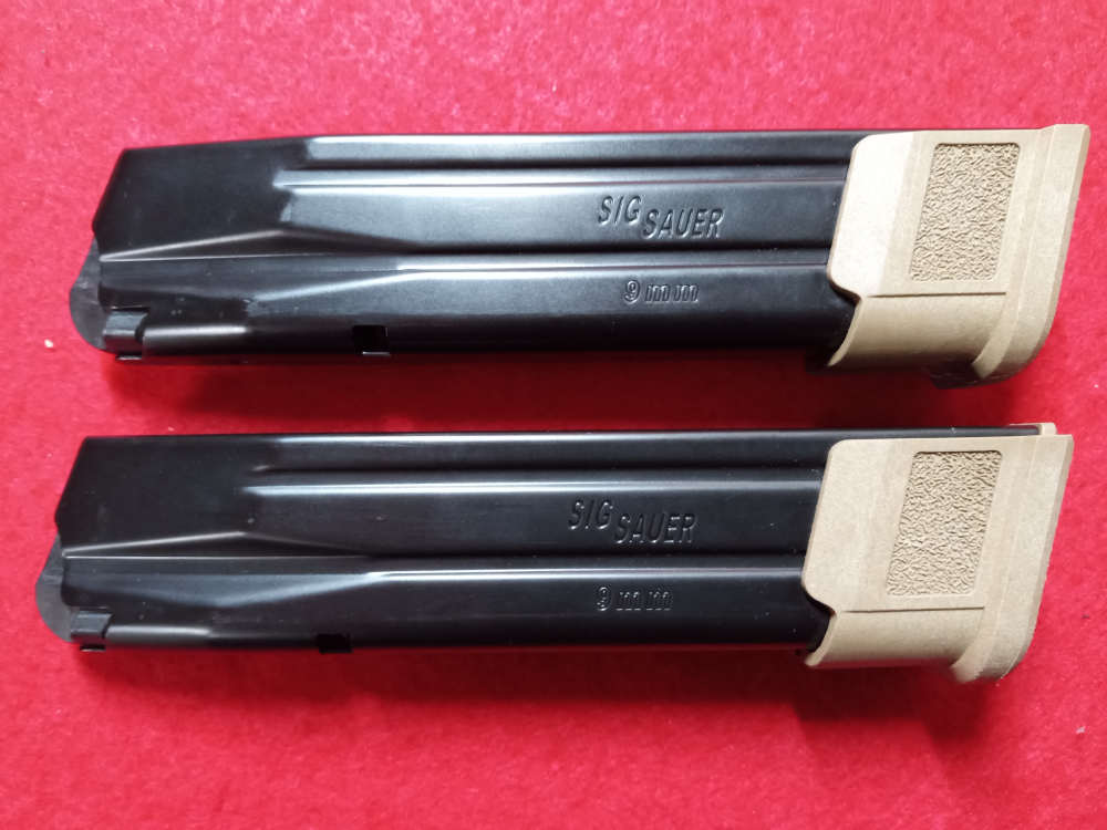 2 Sig Sauer 21rd 9mm Clips for a P320/M18-img-0