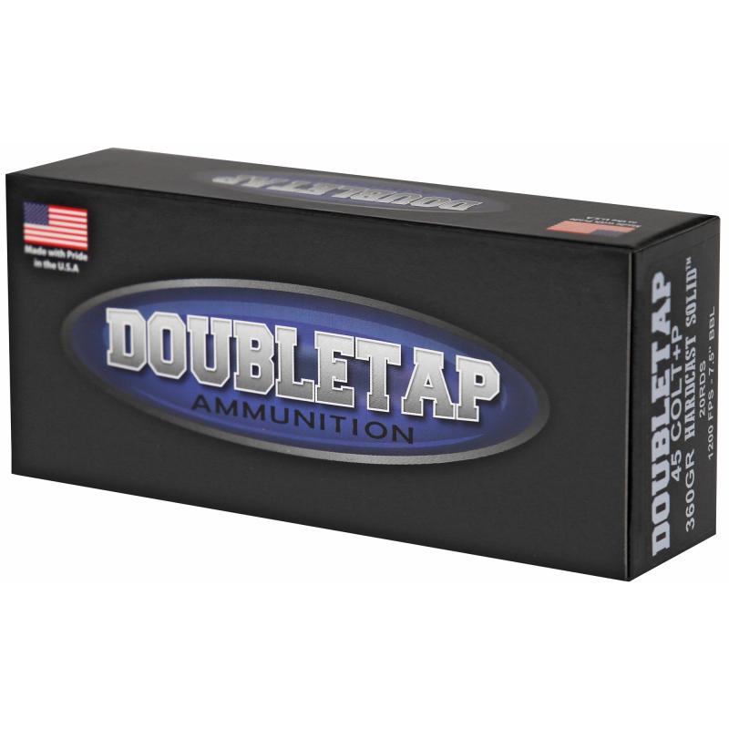 DoubleTap Ammunition 45 Long Colt +P 360Gr Hard Cast, 20 Rounds-img-2