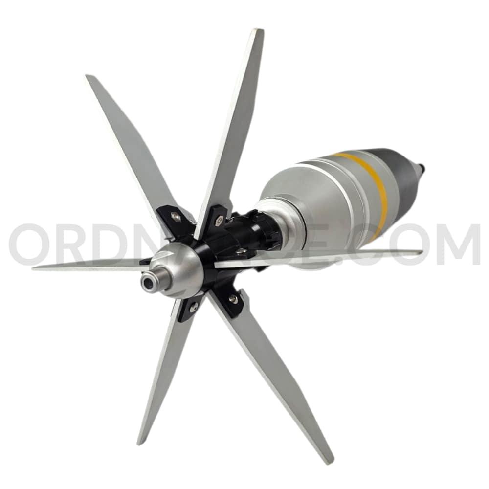 AT4 84mm M136 High Explosive Anti-Tank Projectile inert METAL training aid-img-3
