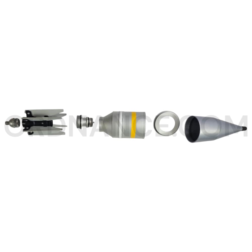 AT4 84mm M136 High Explosive Anti-Tank Projectile inert METAL training aid-img-9
