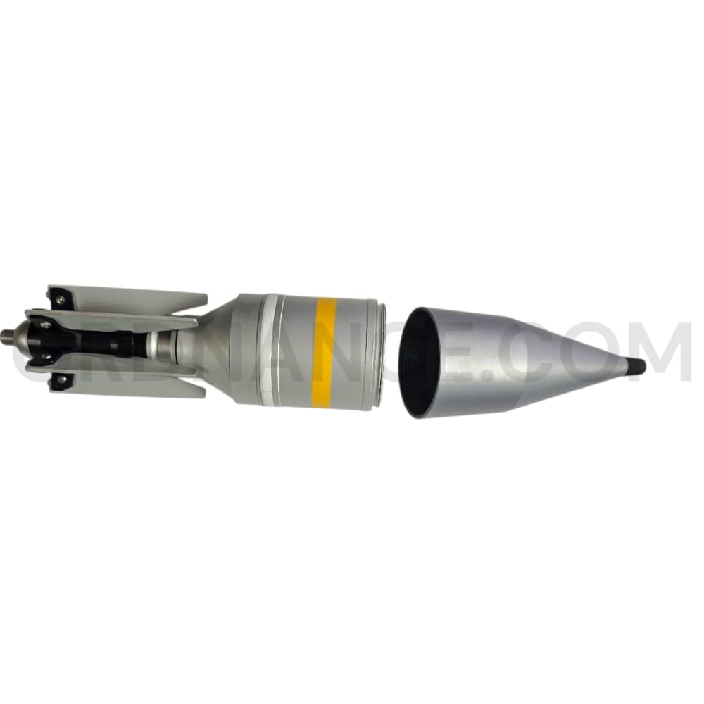 AT4 84mm M136 High Explosive Anti-Tank Projectile inert METAL training aid-img-6