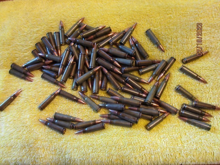 7.62x39 ammo Light Armor Piercing LAP Soviet Steel Core M43 100 QTY-img-7