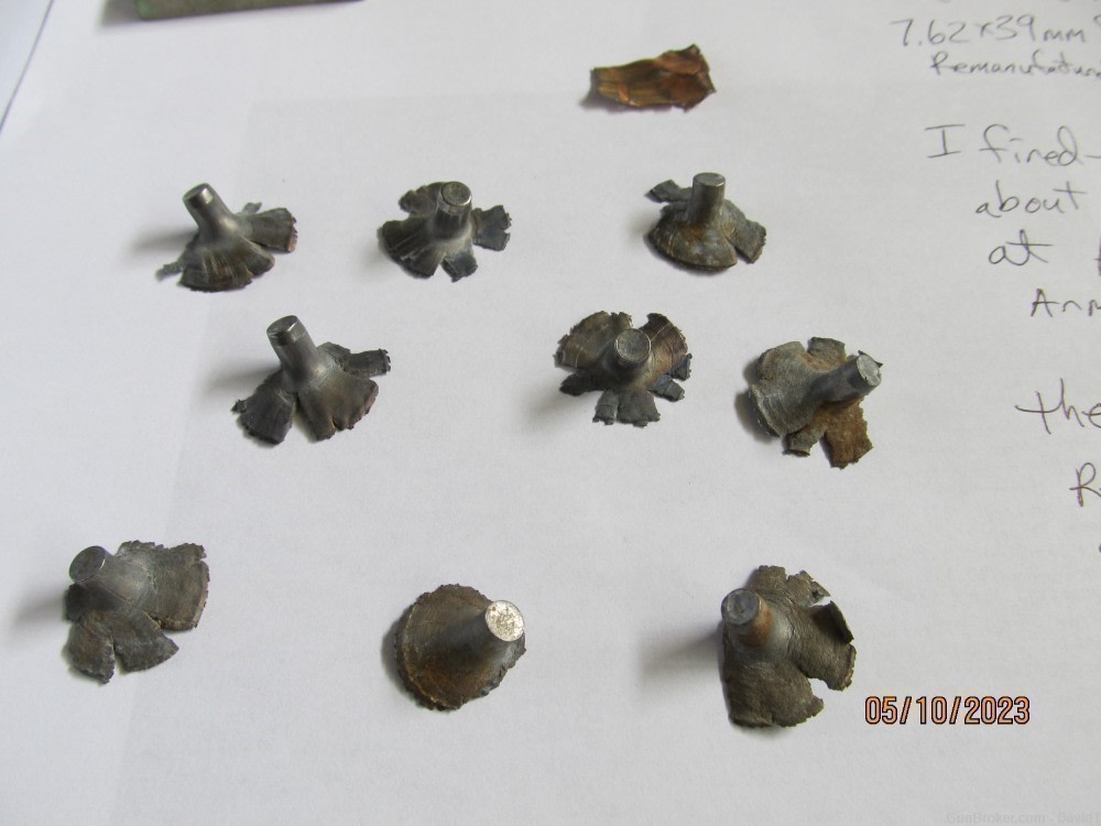 7.62x39 ammo Light Armor Piercing LAP Soviet Steel Core M43 100 QTY-img-9