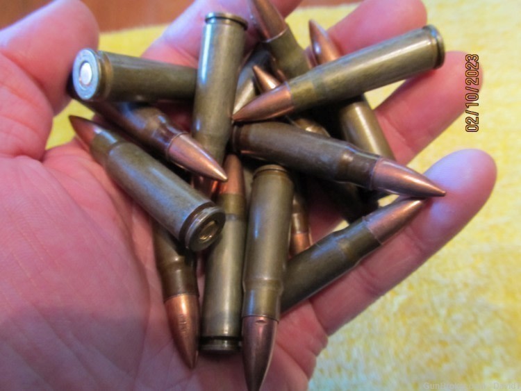 7.62x39 ammo Light Armor Piercing LAP Soviet Steel Core M43 100 QTY-img-5