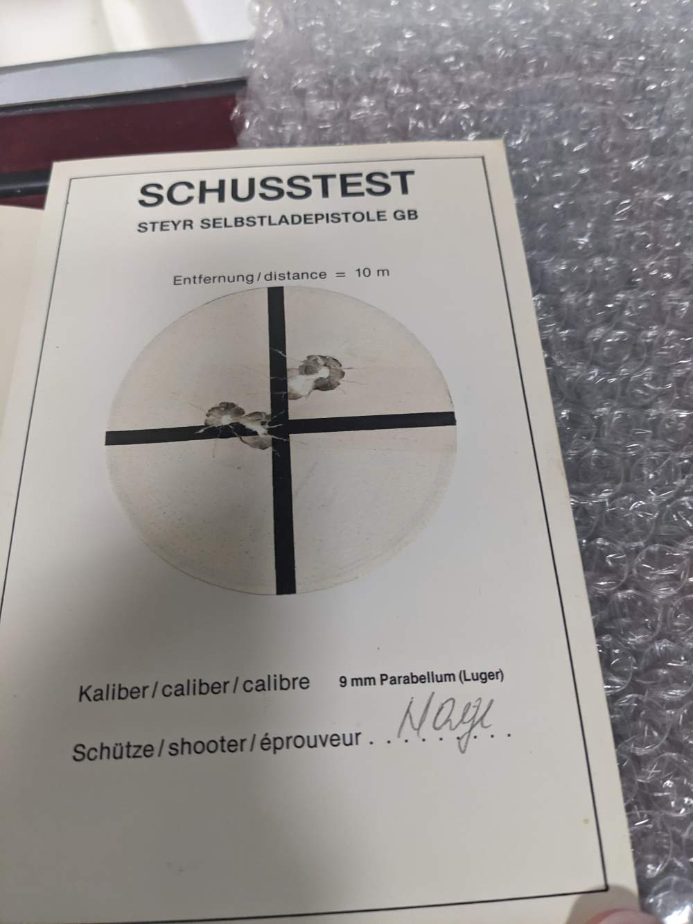 NIB! Steyr Model GB 9MM Parabellum (Luger) 5.25 Inch UNFIRED-img-30