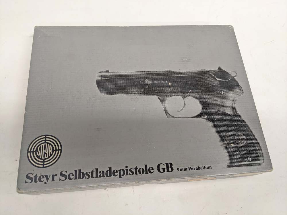 NIB! Steyr Model GB 9MM Parabellum (Luger) 5.25 Inch UNFIRED-img-12