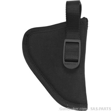 UNCLE MIKES “Sidekick” RH Hip Holster 2?-3? Brl Sm/Med DA Rev 81001-img-0