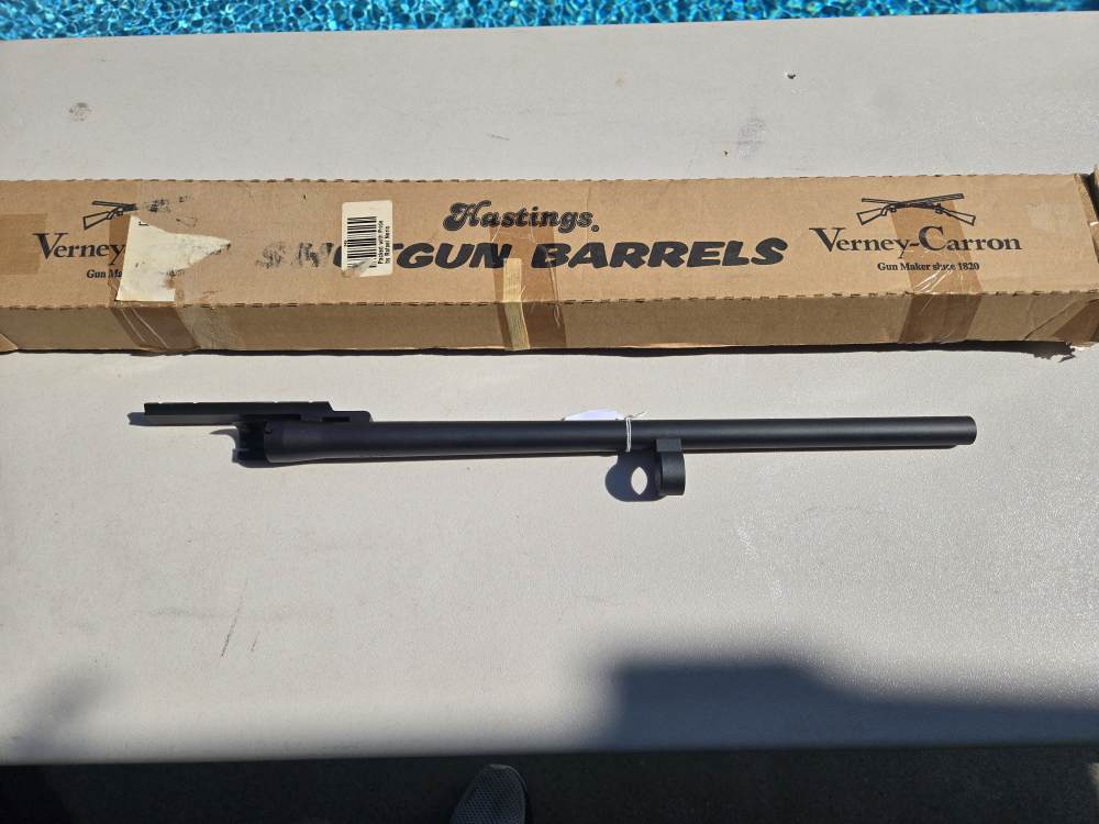 Remington 870 Express HASTINGS 12 ga Rifled Cantilever Deer barrel 20" LN-img-1