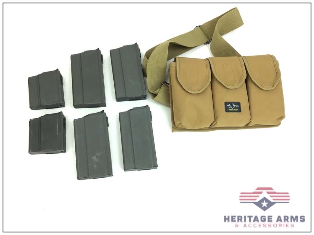 Set of 6-M1A/M14 Steel .308/7.62x51mm Magazines Springfield Armory-img-0